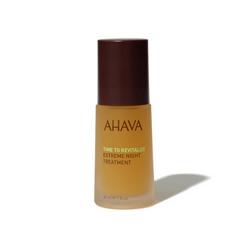 Ahava Time to Reviatlaize Extreme Night Treatment Ενυδατικό & Αντιγηραντικό Serum Προσώπου για Αποτοξίνωση & Λάμψη 30ml