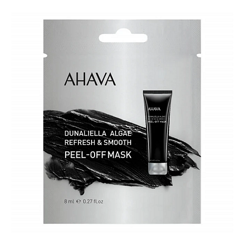 Ahava Dunaliella Algae Refresh Smooth Peel-Off Peel Off Μάσκα Προσώπου για Απολέπιση Με Νιασιναμίδη 8ml