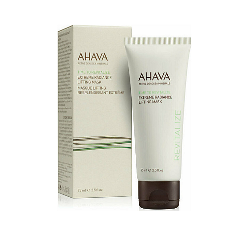 Ahava Extreme Radiance Lifting Μάσκα Ομορφιάς Προσώπου Νύχτας για Λάμψη 75ml