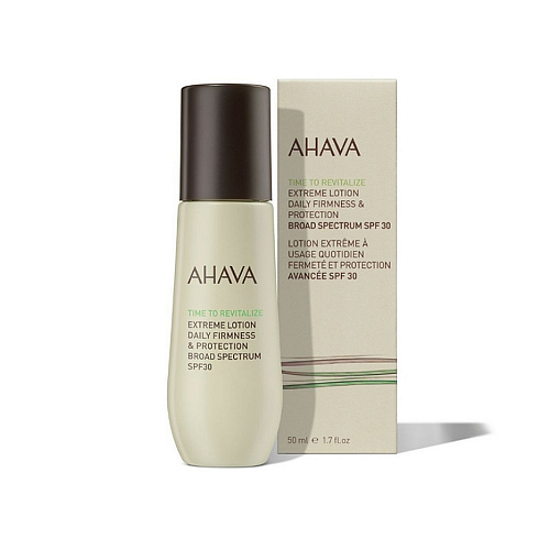 Ahava Time to Revitalize Λοσιόν Προσώπου Ημέρας με SPF30 για Ενυδάτωση & Σύσφιξη 50ml