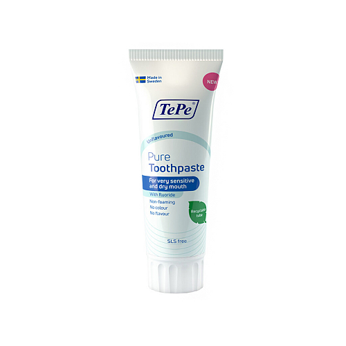 TePe Pure Οδοντόκρεμα για Ευαίσθητα Δόντια 75ml