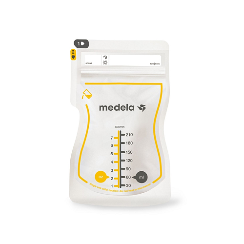 Medela Easy Pour Σακουλάκια Φύλαξης Μητρικού Γάλακτος 25 τεμ.