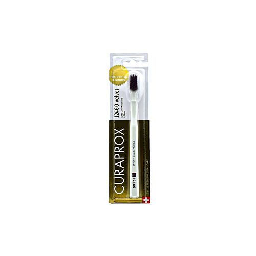 Curaprox CS 12460 Velvet Οδοντόβουρτσα Ultra Soft Λευκό - Μπορντό
