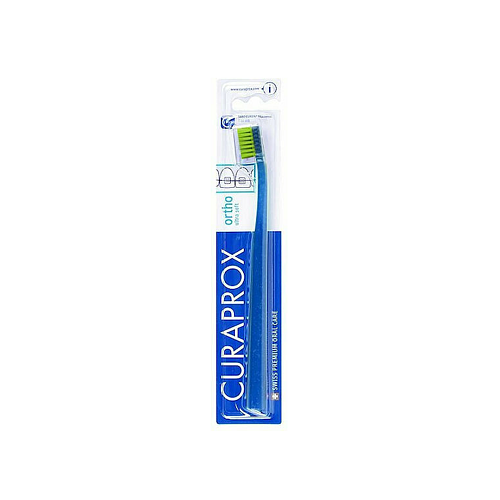 Curaprox CS 5460 Ortho Οδοντόβουρτσα Ultra Soft Μπλε - Πράσινο