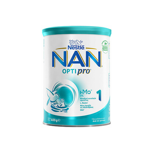 Nestle Γάλα σε Σκόνη Nan Optipro 1 για 0+ Μηνών 400gr