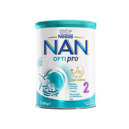 Nestle Γάλα σε Σκόνη Nan Optipro 2 για 6+ Μηνών 800gr