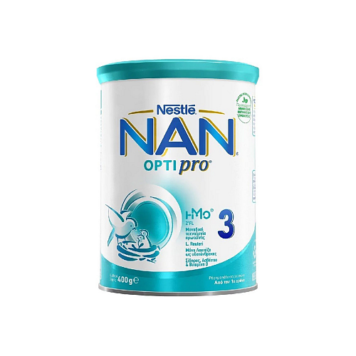 Nestle Γάλα σε Σκόνη Nan Optipro 3 για 12+ Μηνών 400gr