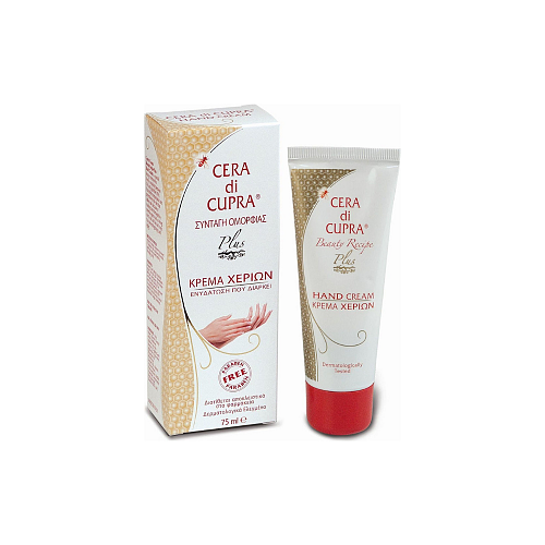 Cera di Cupra Plus Κρέμα Χεριών με Φυσικό Κερί Μέλισσας 75ml