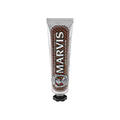 Marvis Sweet And Sour Rhubarb Mint Οδοντόκρεμα για Ουλίτιδα , Πλάκα & Τερηδόνα 75ml