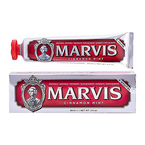 Marvis Cinnamon Mint Οδοντόκρεμα για Ουλίτιδα , Πλάκα & Τερηδόνα 85ml