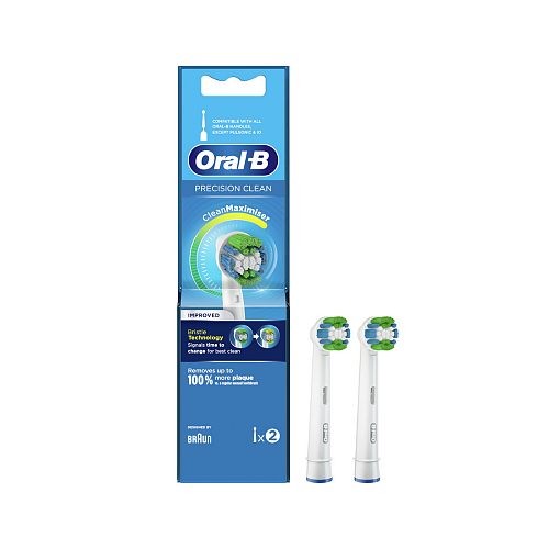 Oral-B Pro Precision Clean Ανταλλακτικές Κεφαλές για Ηλεκτρική Οδοντόβουρτσα 2τμχ