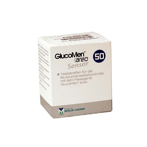 Menarini Glucomen Sensor Areo Ταινίες Μέτρησης Σακχάρου 50τμχ