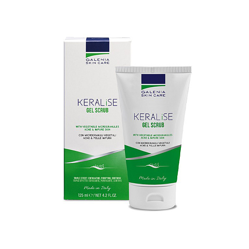 Galenia Skin Care Keralise Scrub Προσώπου σε Gel 125ml