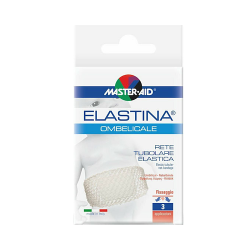 Master Aid Elastina Umbilical Ελαστικοί Διχτυωτοί Επίδεσμοι Συγκράτησης 1.5m 3τμχ