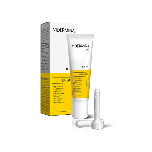 Epsilon Health Vidermina MD Rectal Lipogel Gel για Αιμορροΐδες 30ml