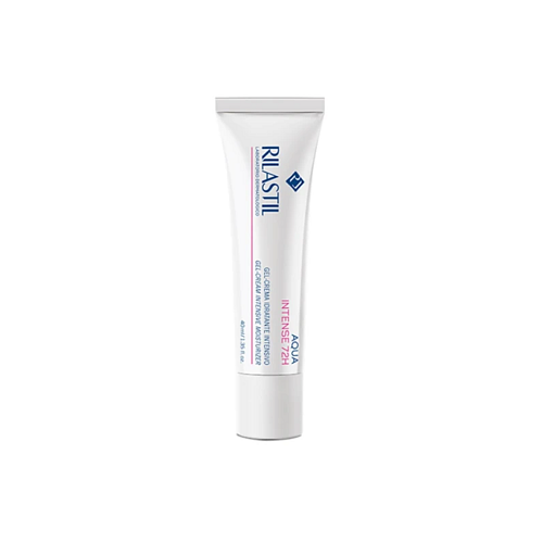 Rilastil Aqua Intense 72ωρο Ενυδατικό Gel Προσώπου Ημέρας με SPF50, Υαλουρονικό Οξύ & Ceramides 40ml