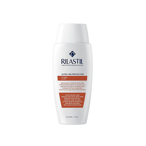 Rilastil Ultra 100-Protector Fluid Ενυδατικό Προστατευτικό Γαλάκτωμα SPF50+, 75ml
