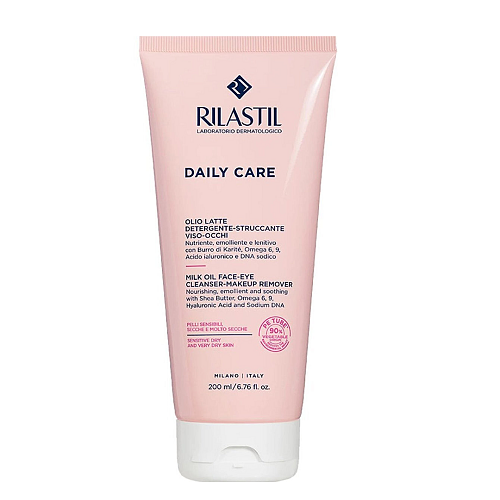 Rilastil Daily Care Γαλάκτωμα Αφαίρεσης Μακιγιάζ Προσώπου & Ματιών 200ml