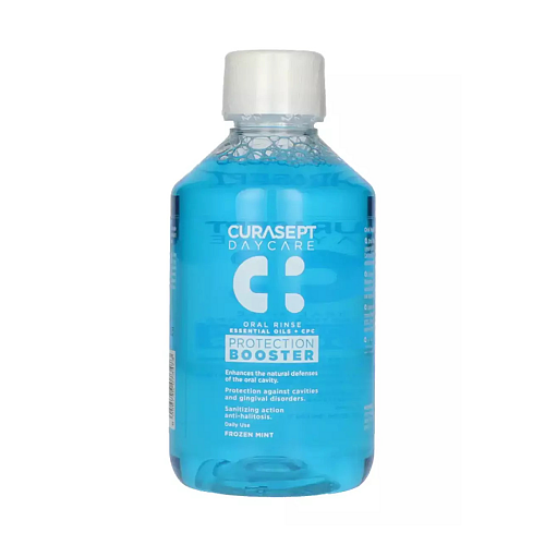 Curasept Daycare Protection Booster Frozen Mint Στοματικό Διάλυμα για την Ουλίτιδα & κατά της Πλάκας 500ml