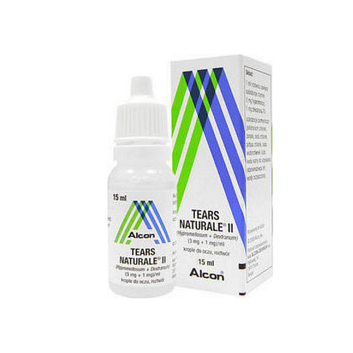 Alcon Tears Naturale II Οφθαλμικές Σταγόνες 15ml