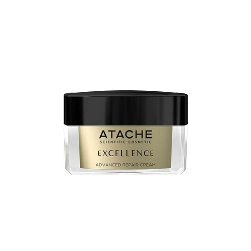 Atache Excellence Κρέμα Προσώπου Νυκτός για Αντιγήρανση & Ανάπλαση με Υαλουρονικό Οξύ 50ml