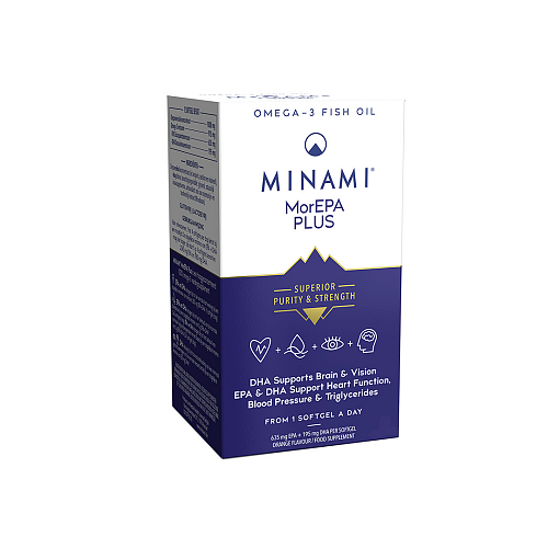 Minami MorEPA Plus Ιχθυέλαιο 30 μαλακές κάψουλες Πορτοκάλι