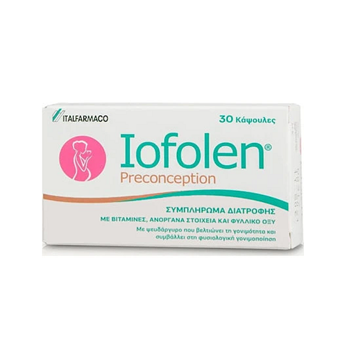 Italfarmaco Iofolen Preconception Ειδικό Συμπλήρωμα Διατροφής 30 κάψουλες