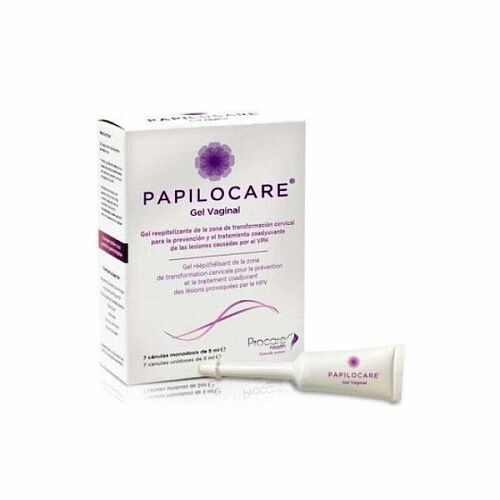 Procare Papilocare Vaginal Gel For HPV Gel με Αντιμικροβιακή Δράση με Πρεβιοτικά & Υαλουρονικό 7 x 35ml