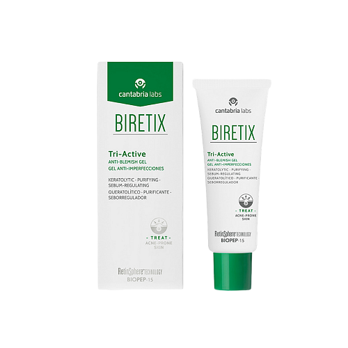 Cantabria labs Biretix Ρυθμιστικό Gel Προσώπου κατά των Ατελειών με Ρετινόλη 50ml