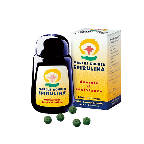 Marcus Rohrer Spirulina Energy & Stamina 180 ταμπλέτες