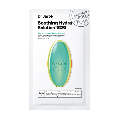 Dr. Jart+ Soothing Hydra Solution Sheet Μάσκα Προσώπου για Αντιγήρανση / Ενυδάτωση 26gr