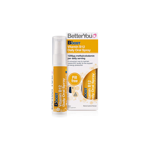 BetterYou B12 Boost Βιταμίνη για την Υγεία του Νευρικού Συστήματος 1200mcg 25ml