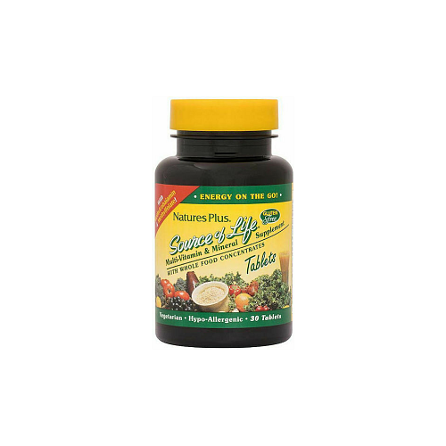 Nature's Plus Πολυβιταμίνη για Ενέργεια 30 ταμπλέτες