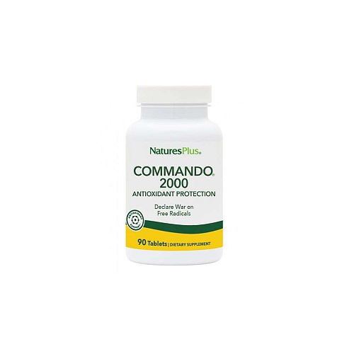 Nature's Plus Commando Ειδικό Συμπλήρωμα Διατροφής 90 ταμπλέτες
