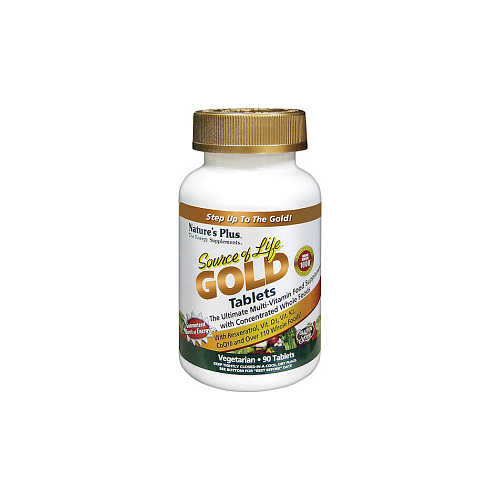 Nature's Plus Source Of Life Gold Πολυβιταμίνη για Ενέργεια & Ενίσχυση του Ανοσοποιητικού 90 ταμπλέτες